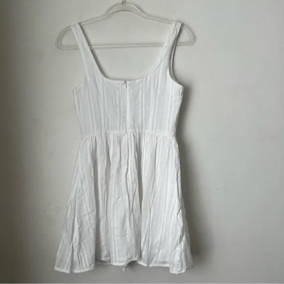 Princess Polly Lorinda White A-line Mini Dress 4 - Picture 10 of 10